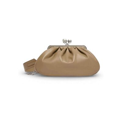 Weekend Max Mara para mulher. 2615511174600 Bolsa de couro cúbica beige (OSFA), Bege, Casual, Poliéster Weekend Max Mara para mulher. 2615511174600 Bolsa de couro cúbica beige (OSFA), Bege, Casual, Poliéster