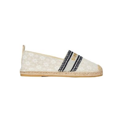 Superdry para mulher. WF110297A Alpargatas de lona bege (37), Tecido, Plano, Nenhum, Casual Superdry para mulher. WF110297A Alpargatas de lona bege (37), Tecido, Plano, Nenhum, Casual