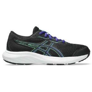 Asics para mulher/menina. 1014A337 Sapatilhas Contend 9 Gs preto (39), Plano, Cordão, Casual, Esportivo, Multisport, moda infantil Asics para mulher/menina. 1014A337 Sapatilhas Contend 9 Gs preto (39), Plano, Cordão, Casual, Esportivo, Multisport, moda infantil