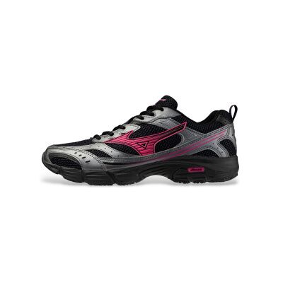Mizuno para mulher. D1GA2451 Sapatos Mxr preto, cinzento (36.5), Plano, Cordão, Casual, Cinza Mizuno para mulher. D1GA2451 Sapatos Mxr preto, cinzento (36.5), Plano, Cordão, Casual, Cinza