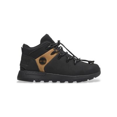Timberland para menino. TB0A6BXDEMJ1 Sapatos de couro Sprint Trekker Mid preto (33), Plano, Cordão, Esportivo, Outdoor, Sustentável, moda in Timberland para menino. TB0A6BXDEMJ1 Sapatos de couro Sprint Trekker Mid preto (33), Plano, Cordão, Esportivo, Outdoor, Sustentável, moda in