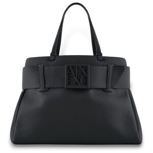 A X Armani Exchange para mulher. XW000284AF11902UC001 Saco prático preto (OSFA), Casual, Poliéster A X Armani Exchange para mulher. XW000284AF11902UC001 Saco prático preto (OSFA), Casual, Poliéster