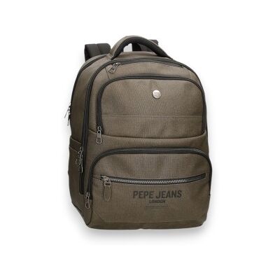Pepe Jeans para homem. PM1200014 Mochila Berwick verde (OSFA), Casual, Poliéster Pepe Jeans para homem. PM1200014 Mochila Berwick verde (OSFA), Casual, Poliéster