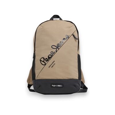 Pepe Jeans para homem. PM0300030 Mochila Kurt Base bege (OSFA), Casual, Poliéster Pepe Jeans para homem. PM0300030 Mochila Kurt Base bege (OSFA), Casual, Poliéster
