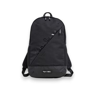 Pepe Jeans para homem. PM0300030 Mochila Kurt Base preta (OSFA), Preto, Casual, Poliéster Pepe Jeans para homem. PM0300030 Mochila Kurt Base preta (OSFA), Preto, Casual, Poliéster