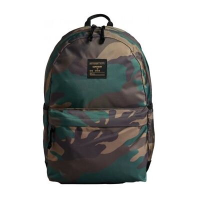 Superdry para mulher. W9110339A Mochila com estampado de camuflagem Montana (OSFA), Casual, Poliéster Superdry para mulher. W9110339A Mochila com estampado de camuflagem Montana (OSFA), Casual, Poliéster
