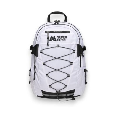 Superdry para mulher. W9110420A Mochila de exterior 28L branca (OSFA), Branco, Casual, Poliéster Superdry para mulher. W9110420A Mochila de exterior 28L branca (OSFA), Branco, Casual, Poliéster