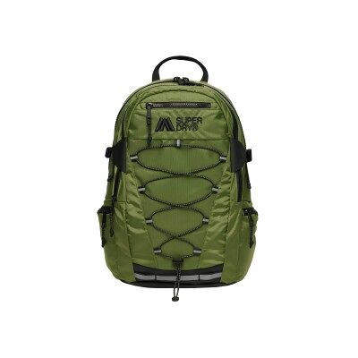 Superdry para mulher. W9110420A Mochila de exterior 28L verde (OSFA), Casual, Náilon Superdry para mulher. W9110420A Mochila de exterior 28L verde (OSFA), Casual, Náilon