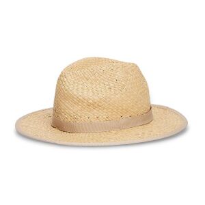 Tommy Hilfiger para mulher. AW0AW17135 Chapéu fedora de palha bege (OSFA), Casual Tommy Hilfiger para mulher. AW0AW17135 Chapéu fedora de palha bege (OSFA), Casual