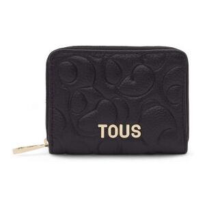 TOUS para mulher. 2002025051 Bolsa de couro Greta preta (OSFA), Preto, Casual, Poliuretano TOUS para mulher. 2002025051 Bolsa de couro Greta preta (OSFA), Preto, Casual, Poliuretano