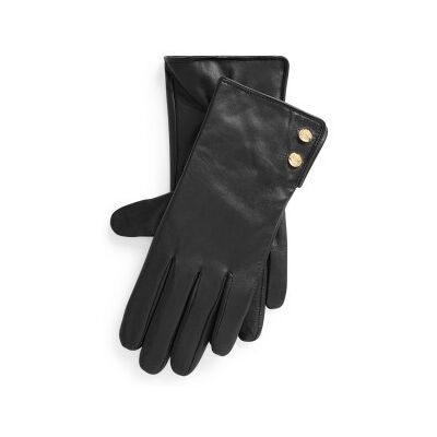 Lauren Ralph Lauren para mulher. 454833083001 Luvas de couro preto (S), Casual, Pele Lauren Ralph Lauren para mulher. 454833083001 Luvas de couro preto (S), Casual, Pele