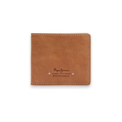Pepe Jeans para homem. PM070401 Carteira de couro Sawyer castanha (OSFA), Marrom, Casual, Clássico, Pele Pepe Jeans para homem. PM070401 Carteira de couro Sawyer castanha (OSFA), Marrom, Casual, Clássico, Pele