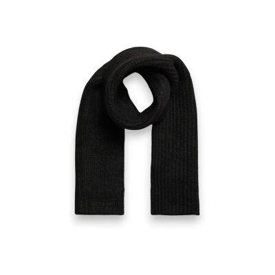 Superdry para mulher. W9310052A Cachecol de canelado Essential preto (OSFA), Casual, Náilon Superdry para mulher. W9310052A Cachecol de canelado Essential preto (OSFA), Casual, Náilon