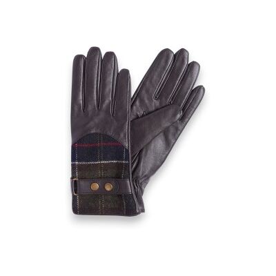 Luvas de Couro Tartan Barbour Dee - Luvas Luvas de Couro Tartan Barbour Dee - Luvas