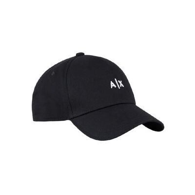 A X Armani Exchange para homem. 954112CC57100121 Boné preto preto (OSFA), Casual, Algodão A X Armani Exchange para homem. 954112CC57100121 Boné preto preto (OSFA), Casual, Algodão