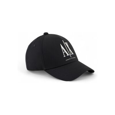 A X Armani Exchange para homem. XM000811AF13343UC001 Boné de basebol preto (OSFA), Casual, Algodão A X Armani Exchange para homem. XM000811AF13343UC001 Boné de basebol preto (OSFA), Casual, Algodão