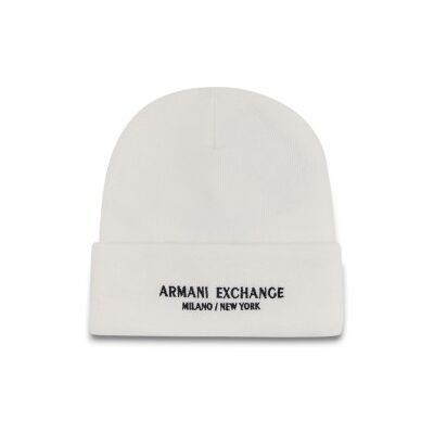A X Armani Exchange para homem. XM001637AF16950U0009 Boné ASV Milano em branco (OSFA), Casual, Poliéster A X Armani Exchange para homem. XM001637AF16950U0009 Boné ASV Milano em branco (OSFA), Casual, Poliéster