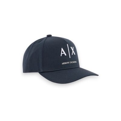 A X Armani Exchange para homem. XM002696AF15502MB106 Boné de basebol azul-marinho (OSFA), Casual, Algodão A X Armani Exchange para homem. XM002696AF15502MB106 Boné de basebol azul-marinho (OSFA), Casual, Algodão