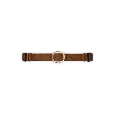 BA&SH; para mulher. 2H26MBAN Cinto de couro Banel marrom (85cm), Casual, Camurça BA&SH; para mulher. 2H26MBAN Cinto de couro Banel marrom (85cm), Casual, Camurça