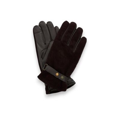 Barbour para homem. MGL0137 Luvas de pele Nelson castanho (M), Marrom, Casual Barbour para homem. MGL0137 Luvas de pele Nelson castanho (M), Marrom, Casual