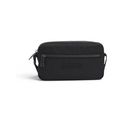 BOSS para homem. 50567752 Bolsa Catch 3.0 Zip preta (OSFA), Preto, Casual, Polister Reciclado BOSS para homem. 50567752 Bolsa Catch 3.0 Zip preta (OSFA), Preto, Casual, Polister Reciclado