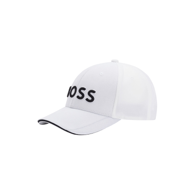 BOSS para homem. 50519247 Boné Us branco (OSFA), Casual, Poliéster BOSS para homem. 50519247 Boné Us branco (OSFA), Casual, Poliéster