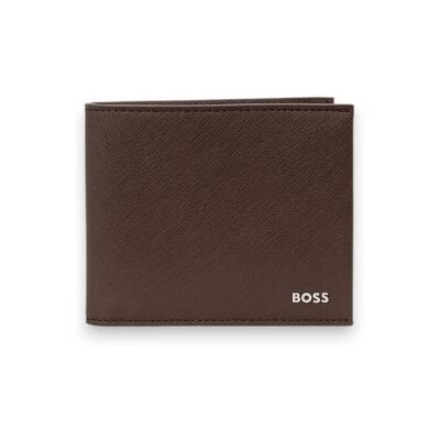 BOSS para homem. 50568401 Carteira Northon marrom (OSFA), Casual, Clássico, Pele BOSS para homem. 50568401 Carteira Northon marrom (OSFA), Casual, Clássico, Pele