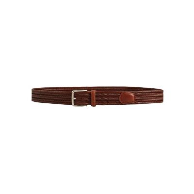 Gant para homem. 9940161 Cinto de couro elástico entrançado castanho (90 cm), Marrom, Casual, Clássico, Pele Gant para homem. 9940161 Cinto de couro elástico entrançado castanho (90 cm), Marrom, Casual, Clássico, Pele