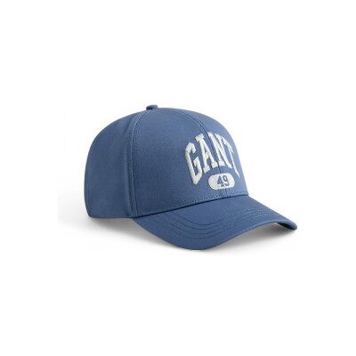 Gant para homem. 9900261 Boné de basebol com desenho de 49 arcos azul (OSFA), Casual, Algodão Gant para homem. 9900261 Boné de basebol com desenho de 49 arcos azul (OSFA), Casual, Algodão