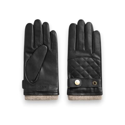 Gant para homem. 9930083 Luvas pretas (M), Preto, Casual, Pele Gant para homem. 9930083 Luvas pretas (M), Preto, Casual, Pele