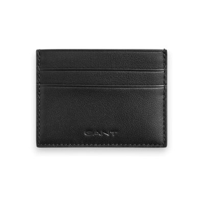 Gant para homem. 9980084 Porta-cartões de couro preto (OSFA), Casual, Pele Gant para homem. 9980084 Porta-cartões de couro preto (OSFA), Casual, Pele