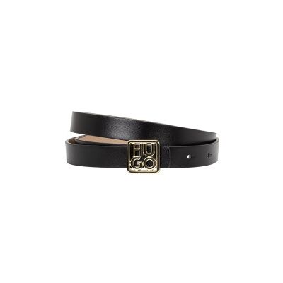 HUGO para mulher. 50558814 Cinto Petrissa preto (80cm), Casual, Pele HUGO para mulher. 50558814 Cinto Petrissa preto (80cm), Casual, Pele