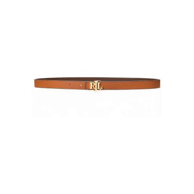 Lauren Ralph Lauren para mulher. 412912038002 Cinto de couro reversível com logótipo castanho (L), Marrom, Casual, Pele Lauren Ralph Lauren para mulher. 412912038002 Cinto de couro reversível com logótipo castanho (L), Marrom, Casual, Pele