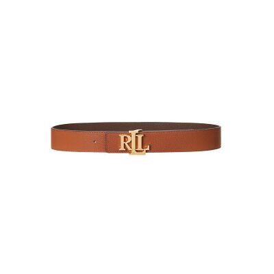 Lauren Ralph Lauren para mulher. 412912040002 Cinto de couro reversível, castanho, chocolate (L), Marrom, Casual, Pele Lauren Ralph Lauren para mulher. 412912040002 Cinto de couro reversível, castanho, chocolate (L), Marrom, Casual, Pele
