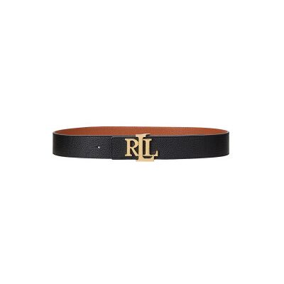Lauren Ralph Lauren para mulher. 412912040001 Cinto largo reversível em pele, preto, castanho (S), Casual Lauren Ralph Lauren para mulher. 412912040001 Cinto largo reversível em pele, preto, castanho (S), Casual