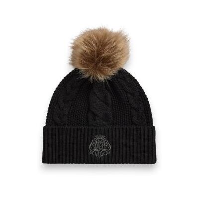 Lauren Ralph Lauren para mulher. 454P23502004 Dir Emb Hat-Hat (OSFA), Preto, Casual Lauren Ralph Lauren para mulher. 454P23502004 Dir Emb Hat-Hat (OSFA), Preto, Casual