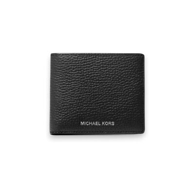 Michael Kors para homem. 39S0LHDF1L Carteira Hudson fina de couro granulado preto (OSFA), Casual, Pele Michael Kors para homem. 39S0LHDF1L Carteira Hudson fina de couro granulado preto (OSFA), Casual, Pele