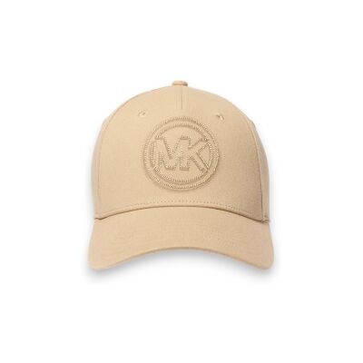 Michael Kors para homem. CT6005I35Z Boné de beisebol de algodão com logo bege (OSFA), Casual, Algodão Reciclado Michael Kors para homem. CT6005I35Z Boné de beisebol de algodão com logo bege (OSFA), Casual, Algodão Reciclado