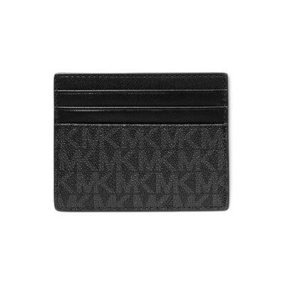 Michael Kors para homem. 39F9LGYD2B Greyson Porta-cartões grande com logótipos preto (OSFA), Casual, Lona Michael Kors para homem. 39F9LGYD2B Greyson Porta-cartões grande com logótipos preto (OSFA), Casual, Lona