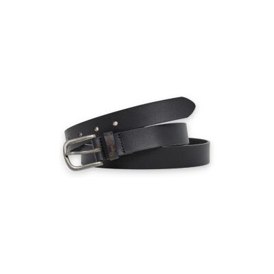 Pepe Jeans para homem. PM0200002 Cinto Aaron preto (100 cm), Casual, Pele Pepe Jeans para homem. PM0200002 Cinto Aaron preto (100 cm), Casual, Pele