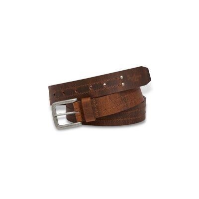 Pepe Jeans para homem. PM021059 Cinto Clinton castanho (95 cm), Marrom, Casual, Pele Pepe Jeans para homem. PM021059 Cinto Clinton castanho (95 cm), Marrom, Casual, Pele