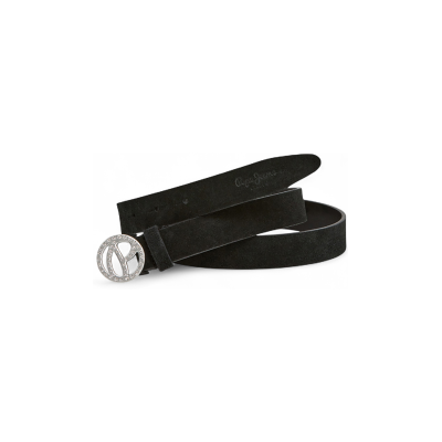 Pepe Jeans para mulher. PL020877 Cinto Giselle preto (S), Casual, Pele Pepe Jeans para mulher. PL020877 Cinto Giselle preto (S), Casual, Pele