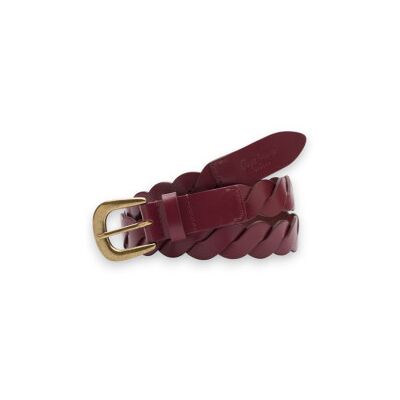 Pepe Jeans para mulher. PL0200006 Cinto Isabelle cor de vinho (L), Casual, Pele, Borgonha Pepe Jeans para mulher. PL0200006 Cinto Isabelle cor de vinho (L), Casual, Pele, Borgonha