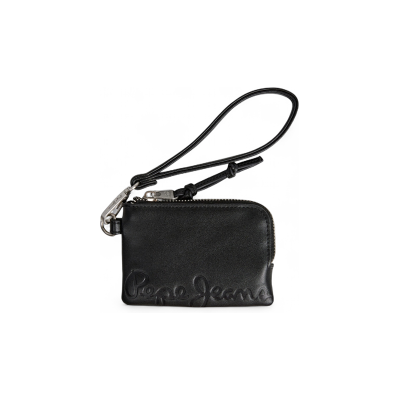 Pepe Jeans para mulher. PL0700062 Carteira para chaves preta (OSFA), Preto, Casual, Poliuretano Pepe Jeans para mulher. PL0700062 Carteira para chaves preta (OSFA), Preto, Casual, Poliuretano