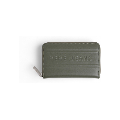 Pepe Jeans para mulher. PL0700050 Carteira verde Marrell (OSFA), Casual, Poliuretano Pepe Jeans para mulher. PL0700050 Carteira verde Marrell (OSFA), Casual, Poliuretano
