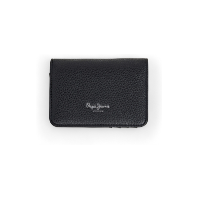 Pepe Jeans para mulher. PL0700063 Carteira Tyler preta (OSFA), Preto, Casual, Poliuretano Pepe Jeans para mulher. PL0700063 Carteira Tyler preta (OSFA), Preto, Casual, Poliuretano