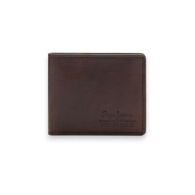 Pepe Jeans para homem. PM070387 Carteira Tate castanha (OSFA), Marrom, Casual, Pele Pepe Jeans para homem. PM070387 Carteira Tate castanha (OSFA), Marrom, Casual, Pele