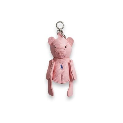 Polo Ralph Lauren para mulher. 427P13276005 Charm para o saco do urso cor-de-rosa (OSFA), Casual, Pele Polo Ralph Lauren para mulher. 427P13276005 Charm para o saco do urso cor-de-rosa (OSFA), Casual, Pele
