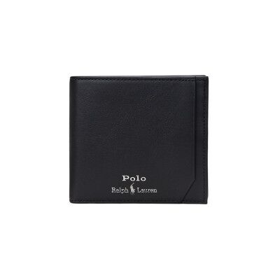 Polo Ralph Lauren para homem. 405963229001 Carteira de couro CN preta (OSFA), Preto, Casual, Pele Polo Ralph Lauren para homem. 405963229001 Carteira de couro CN preta (OSFA), Preto, Casual, Pele