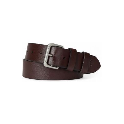 Polo Ralph Lauren para homem. 405899989001 Cinto de couro com fivela de rolo castanho (42 cm), Marrom, Casual, Clássico, Pele Polo Ralph Lauren para homem. 405899989001 Cinto de couro com fivela de rolo castanho (42 cm), Marrom, Casual, Clássico, Pele
